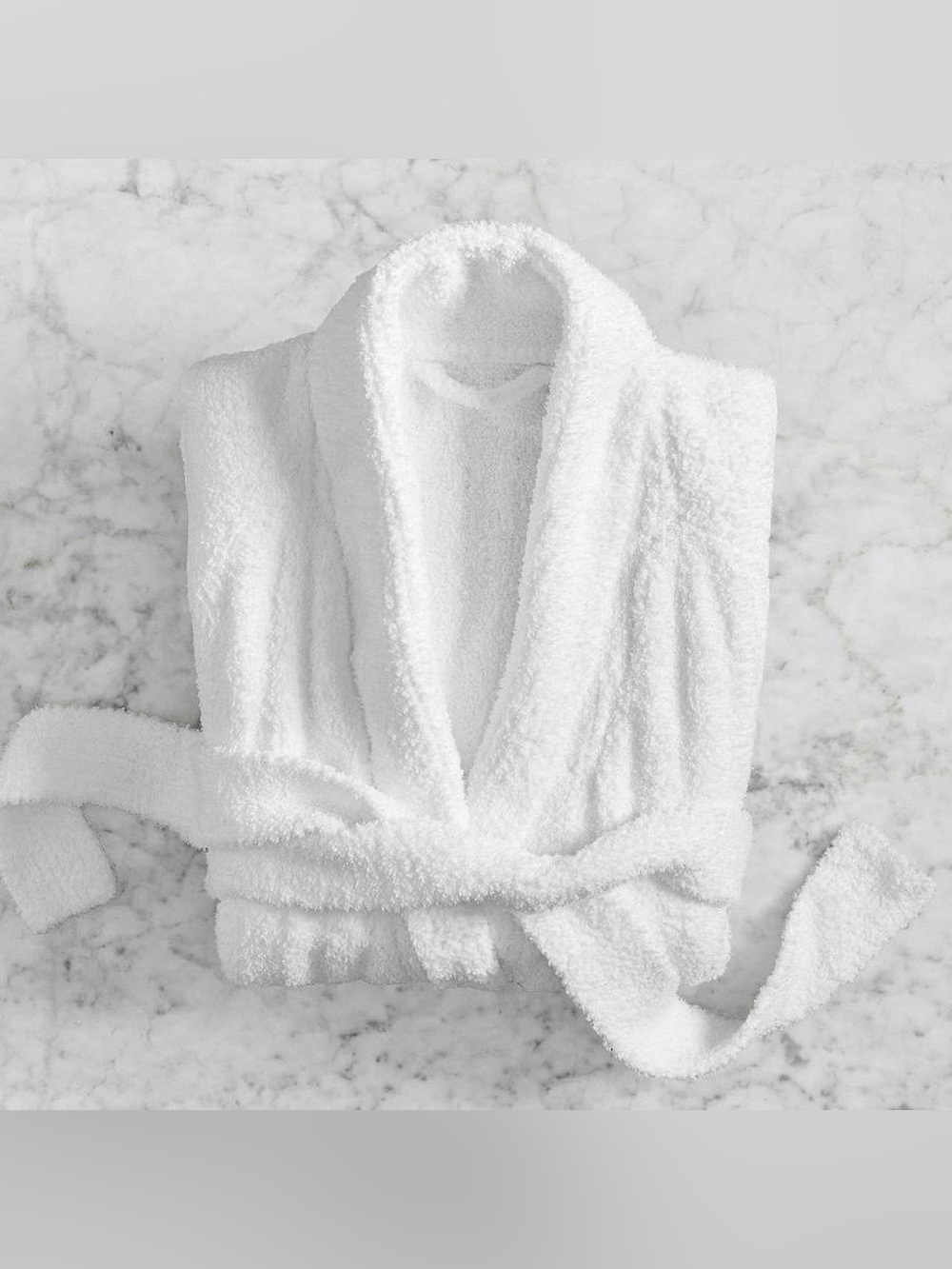 Pottery Barn Cozy Robe in White